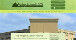 Desktop Screenshot of jarrelldentistry.com